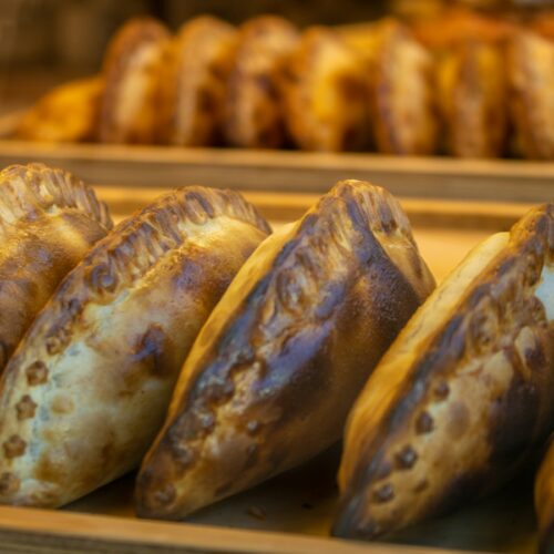 Empanadas horneadas listas para servir