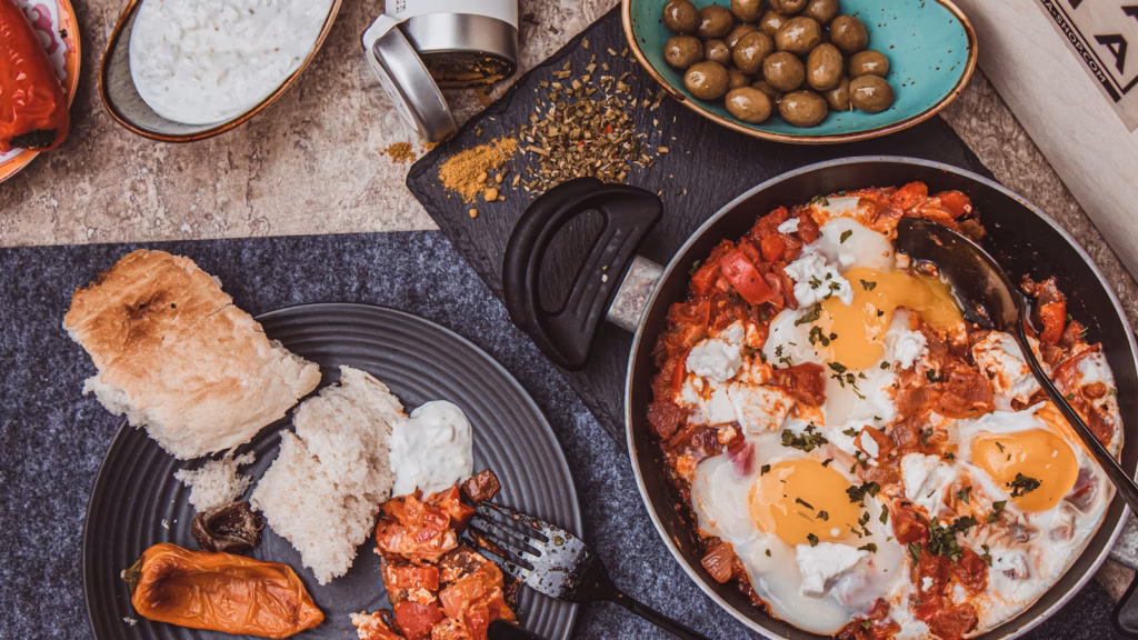 Menú mediterráneo español de siete días