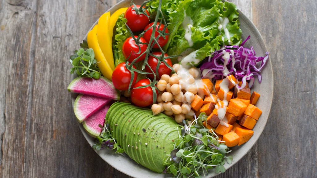 Menú vegetariano latino de siete días
