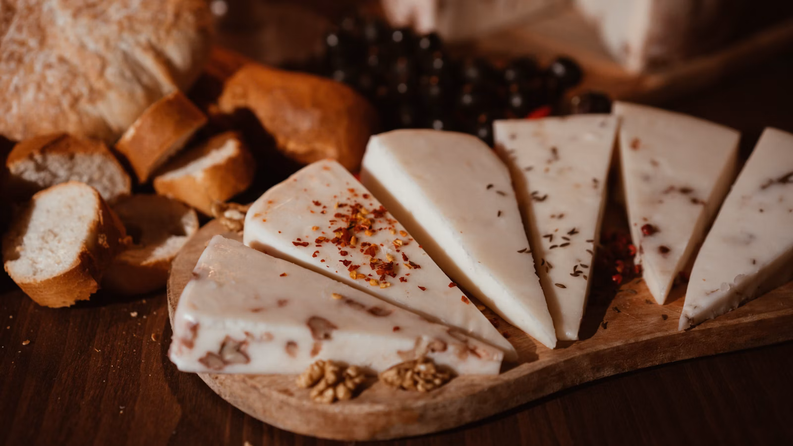 Rebanadas de queso panela para cocinar